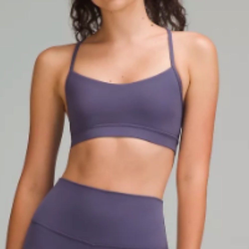 Lululemon Flow Y Bra Nulu Light Support, A–C Cups